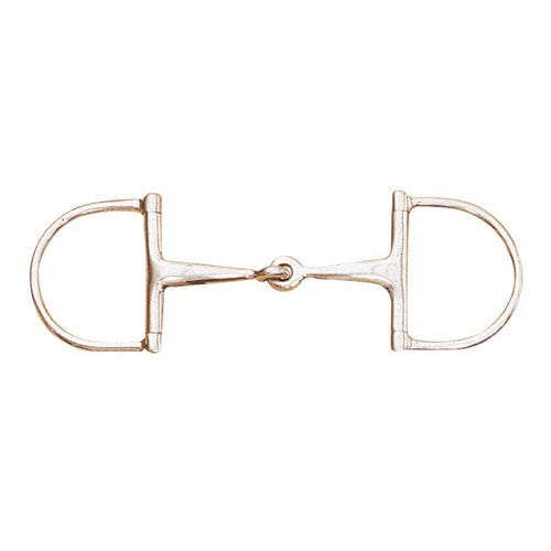 Hunter Dee Jointed Thick Hollow Mouth Snaffle Bit