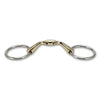 Stubben Shaped Double Jointed Sweet Copper Loose Ring Snaffle Bit
