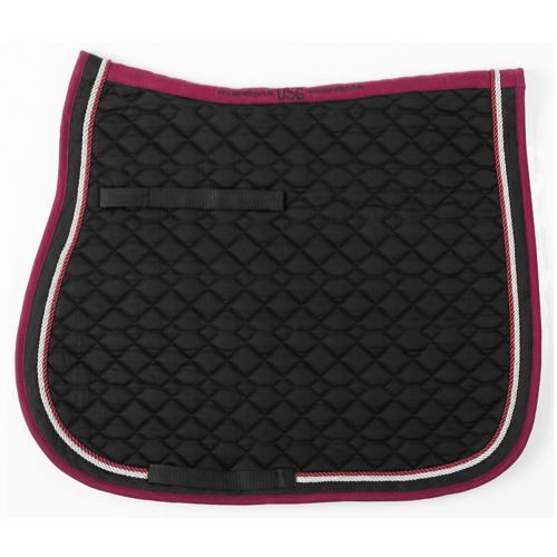Quilted saddle pad