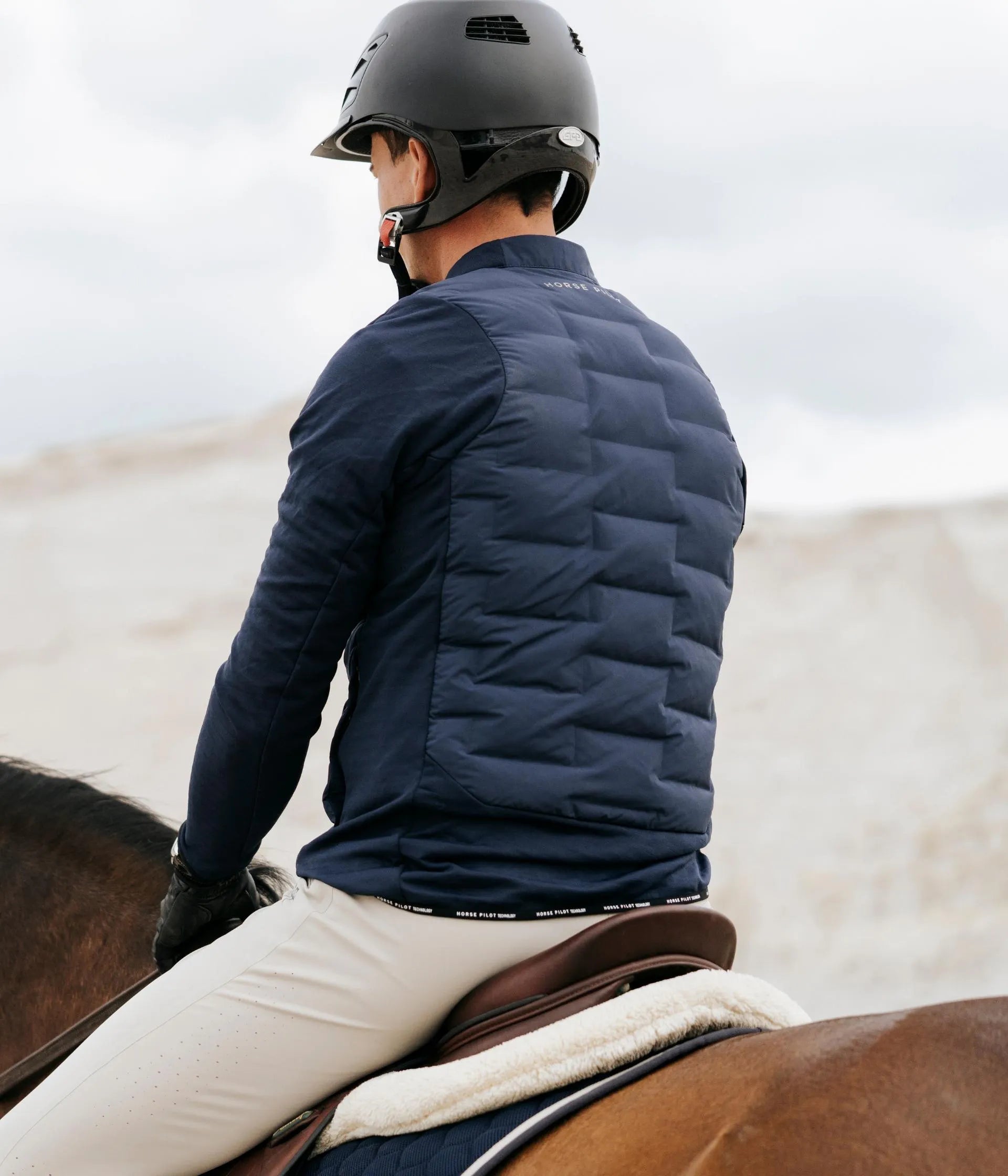 Horse Pilot Men's Quilted Storm Jacket