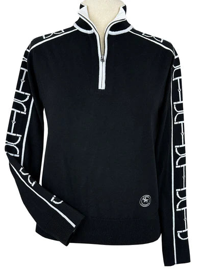 Essex Bit Quarter Zip Sweater