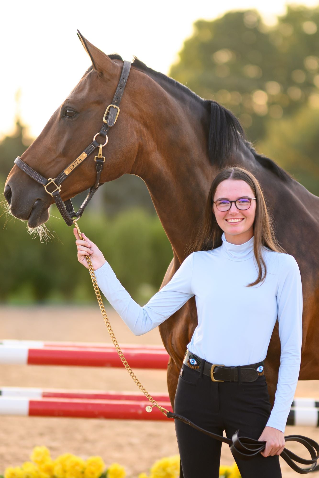 Euphoric Equestrian Otto Long Sleeve Turtleneck