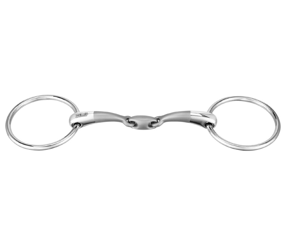 Herm Sprenger Satinox Double Jointed Loose Ring Snaffle