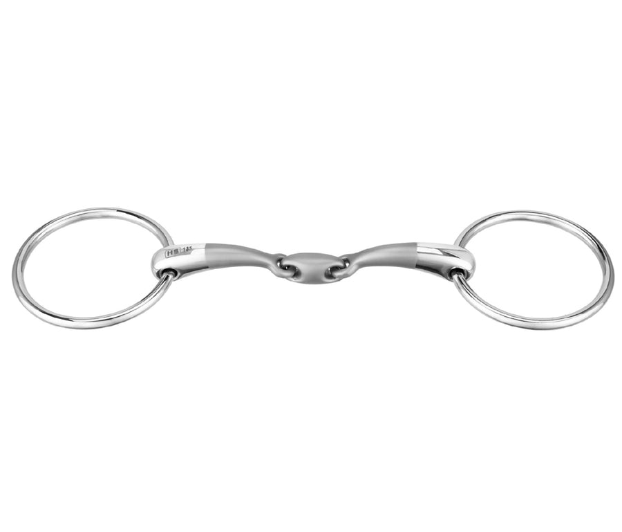 Herm Sprenger Satinox Double Jointed Loose Ring Snaffle