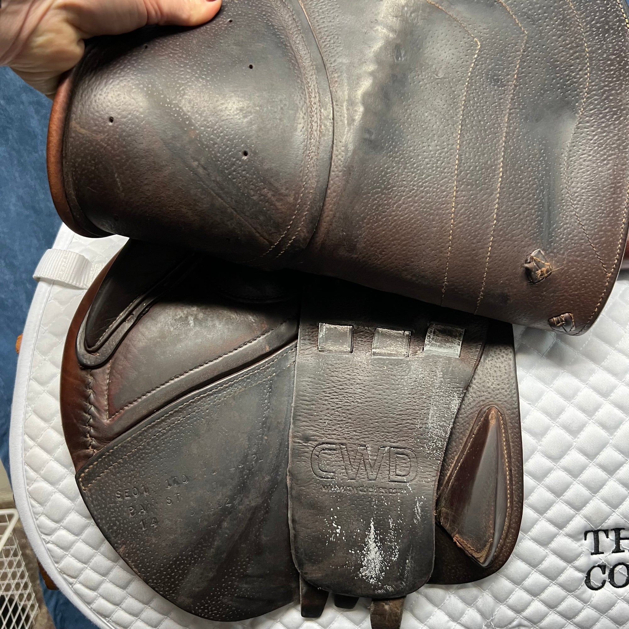 17" CWD SEO1  2C Close Contact Saddle (#743)