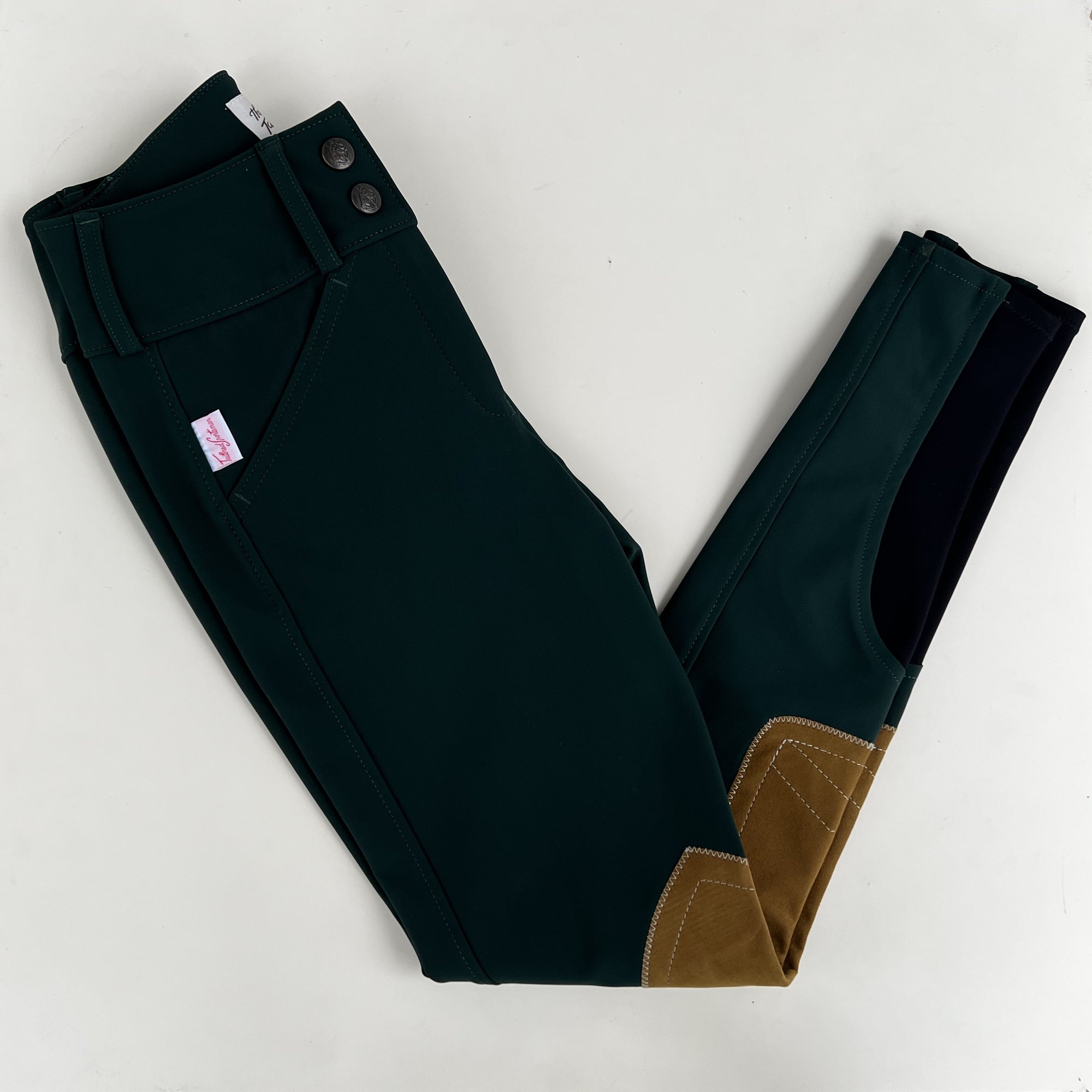 Tailored Sportsman Girl's Tech Breech with Clarino Patch