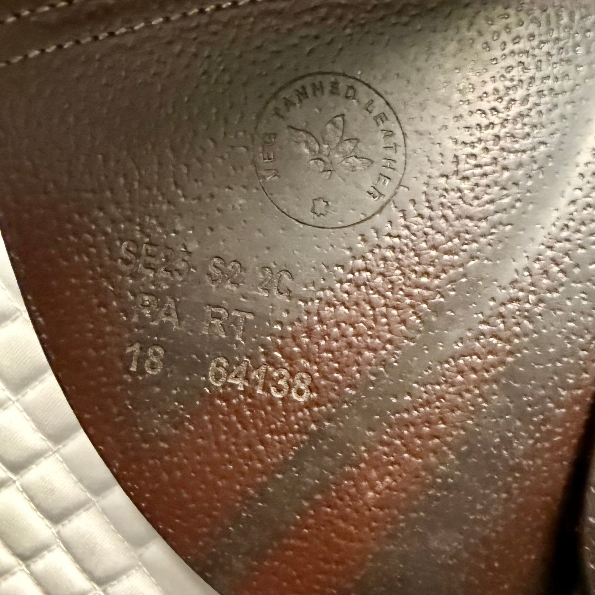 18" CWD 2G SE25 Close Contact Saddle (#830)