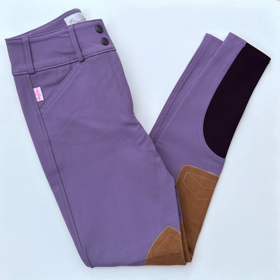 Tailored Sportsman Mid Rise Boot Sock Breech in Shadow