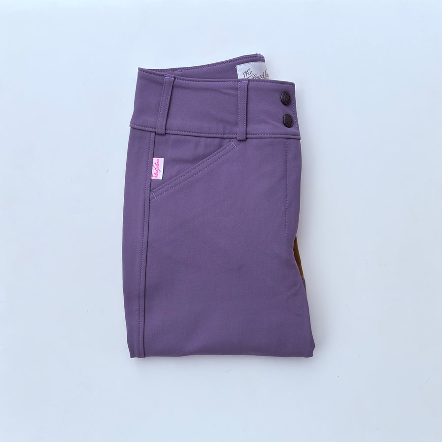 Tailored Sportsman Mid Rise Boot Sock Breech in Shadow