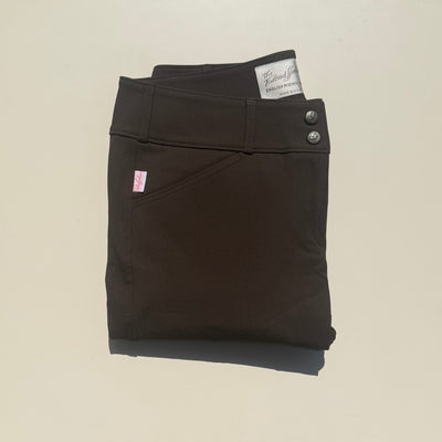 Tailored Sportsman Low Rise Boot Sock Breech in Espresso