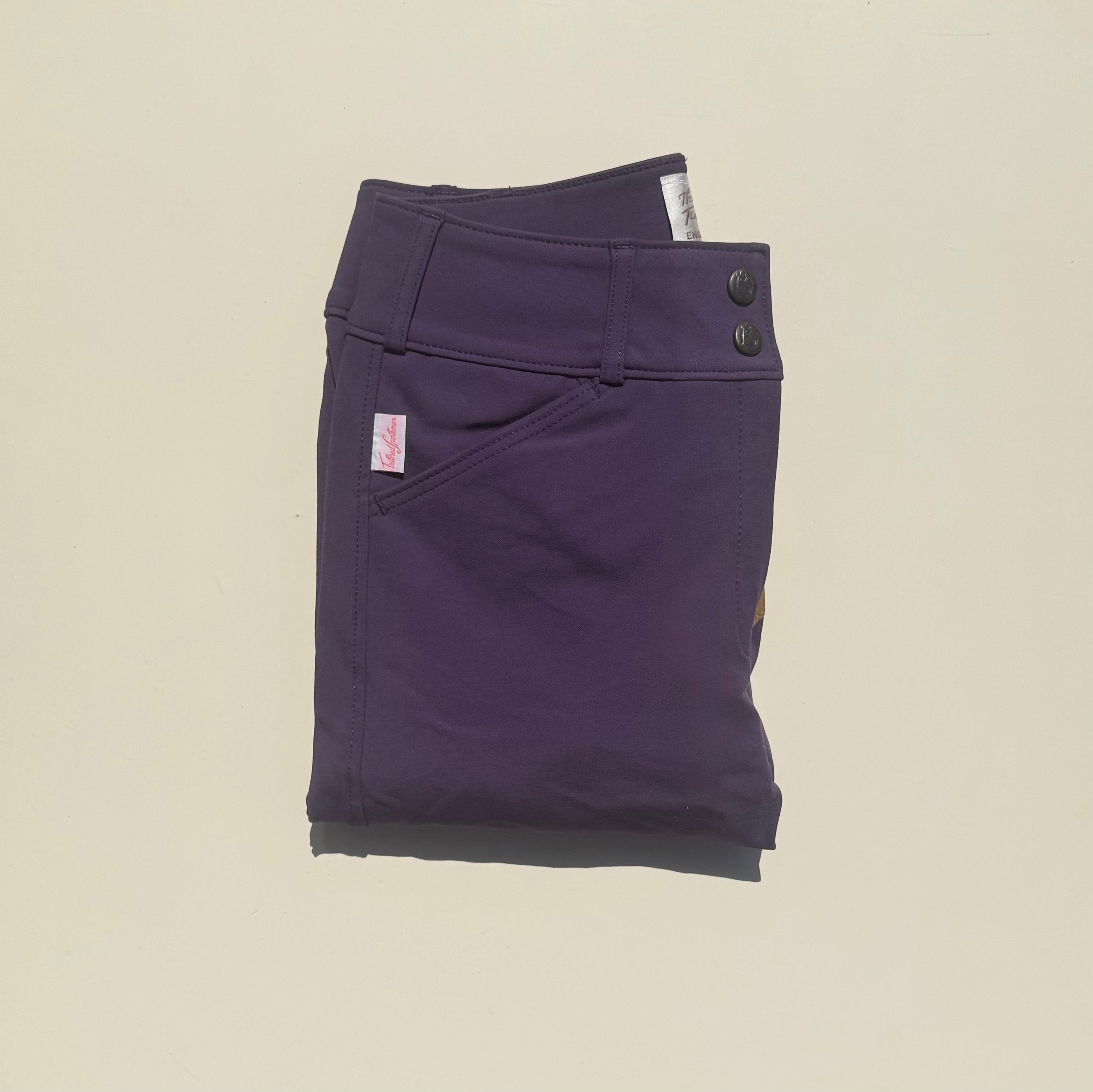 Tailored Sportsman Mid Rise Boot Sock Breech in Gothic