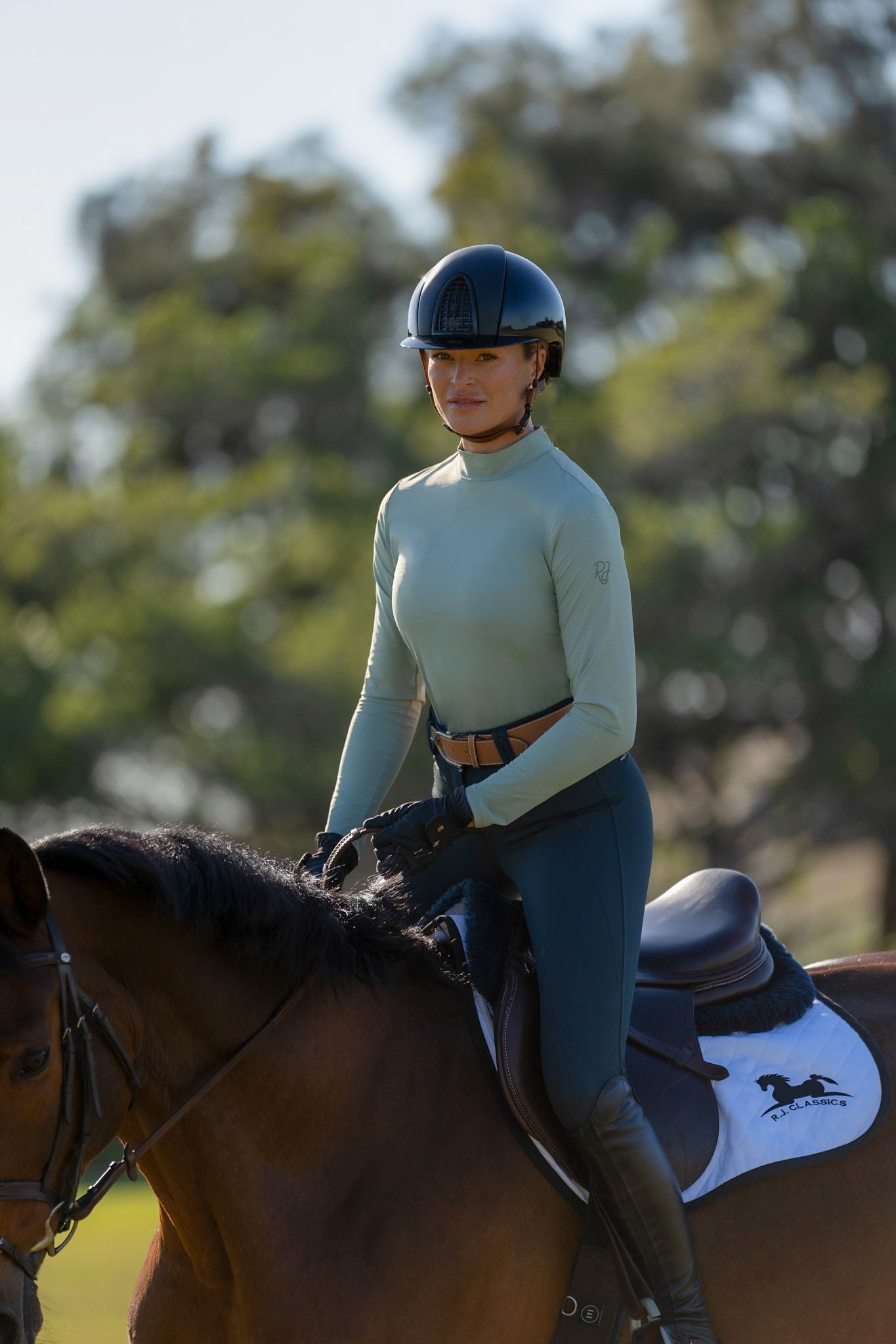 RJ Classics Jemma Mock-Neck Shirt