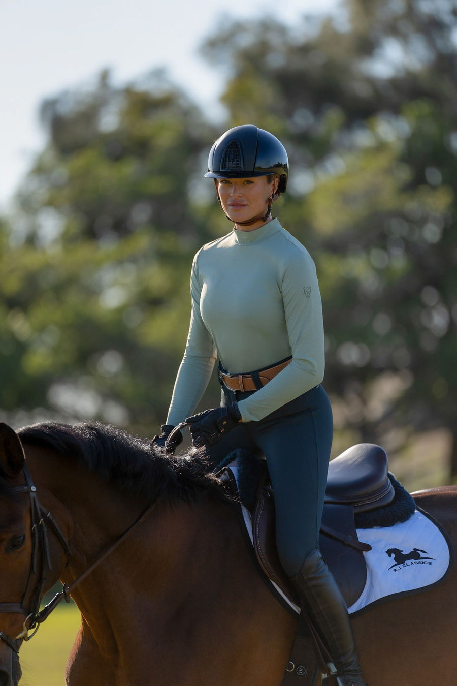 RJ Classics Jemma Mock-Neck Shirt