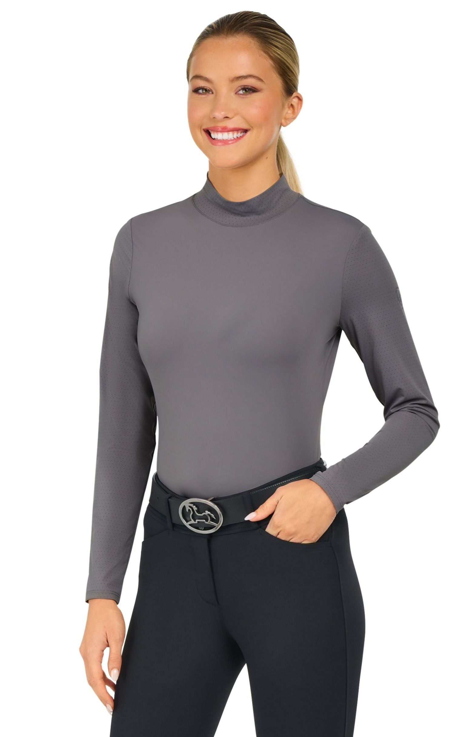 RJ Classics Jemma Mock-Neck Shirt