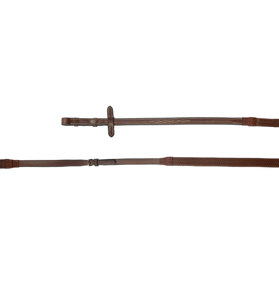 Arc de Triomphe Raised Fancy Stitched Rubber Reins