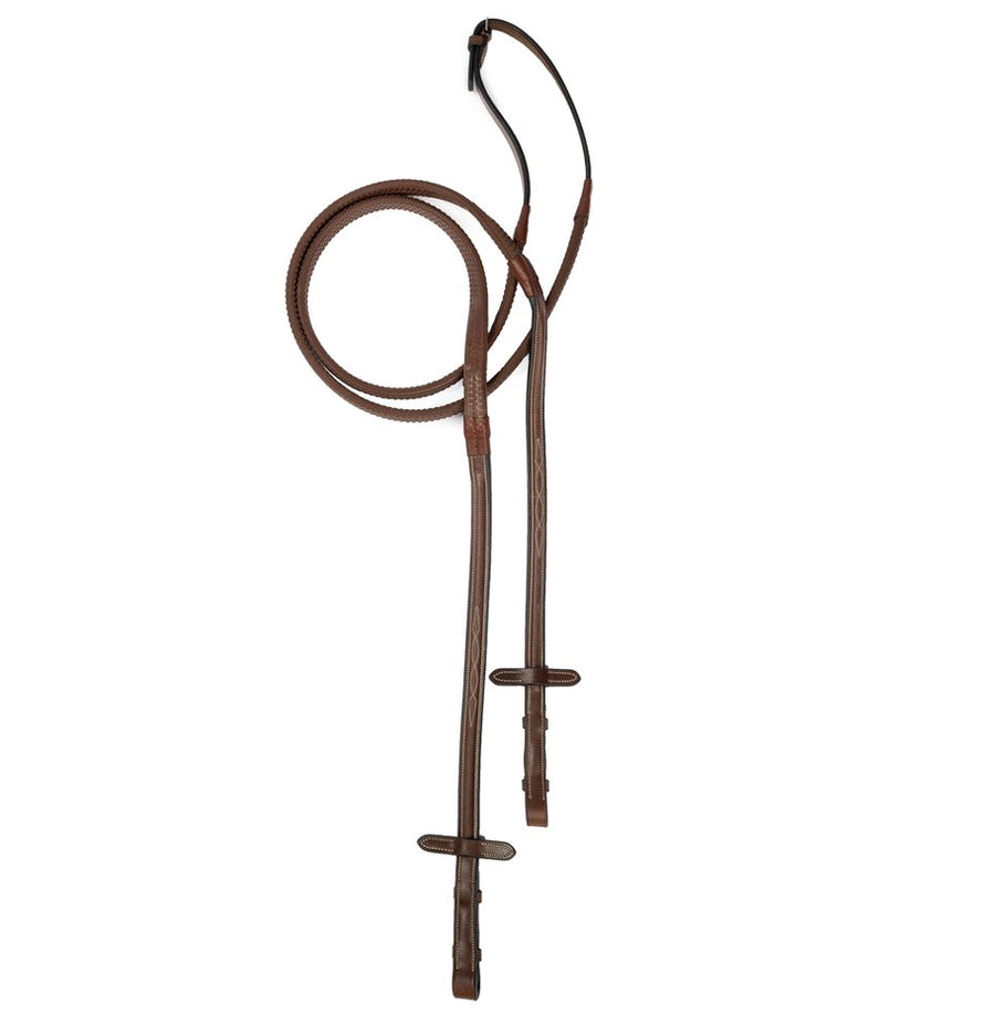 Arc de Triomphe Raised Fancy Stitched Rubber Reins