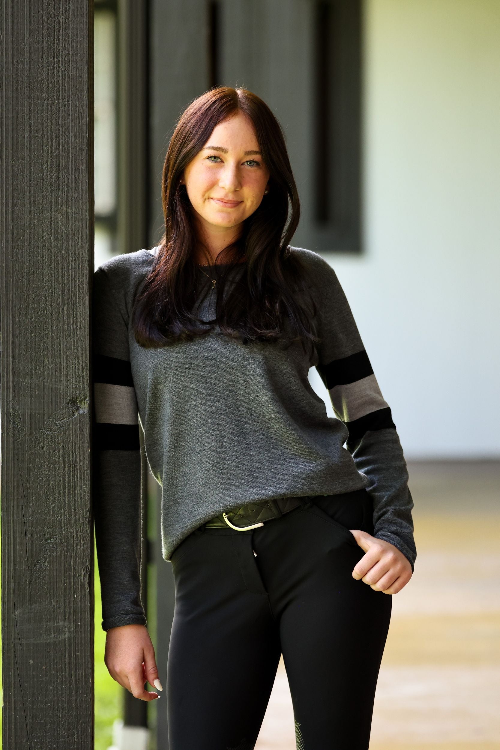 TKEQ Double Clear Sweater