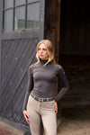 TKEQ Chloe High Collar Technical Shirt