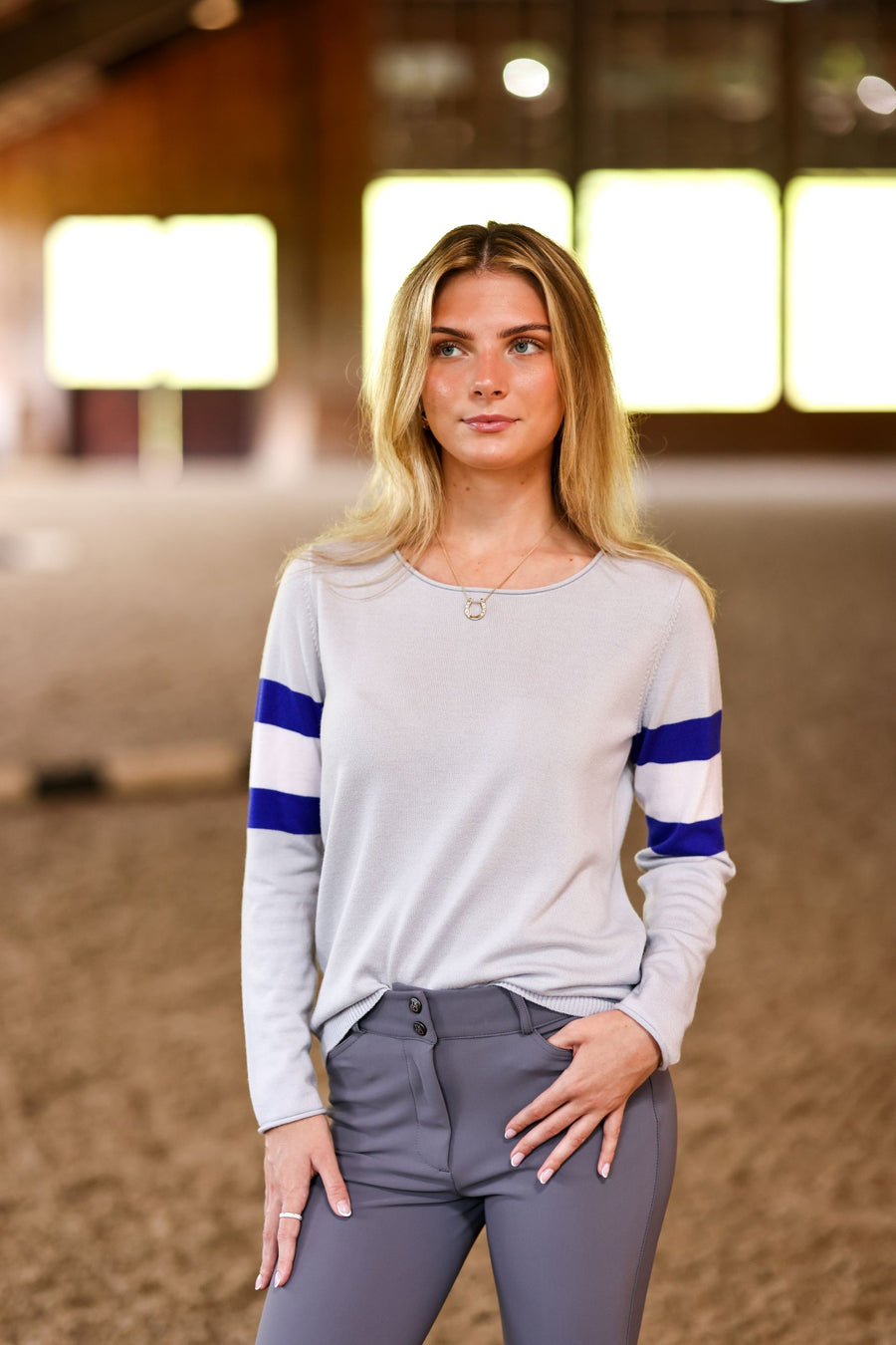 TKEQ Double Clear Sweater