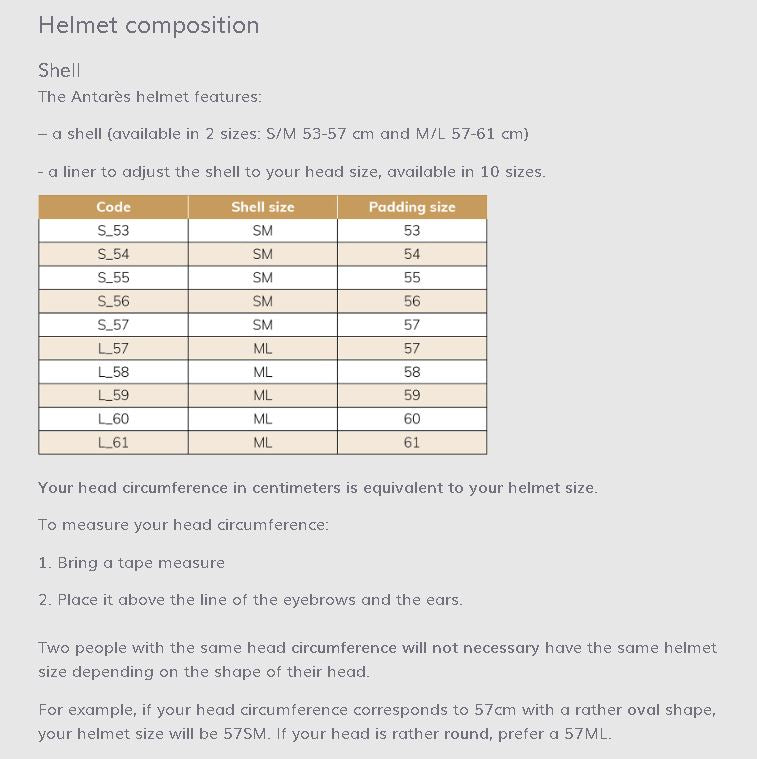 Antares Reference Precision Helmet