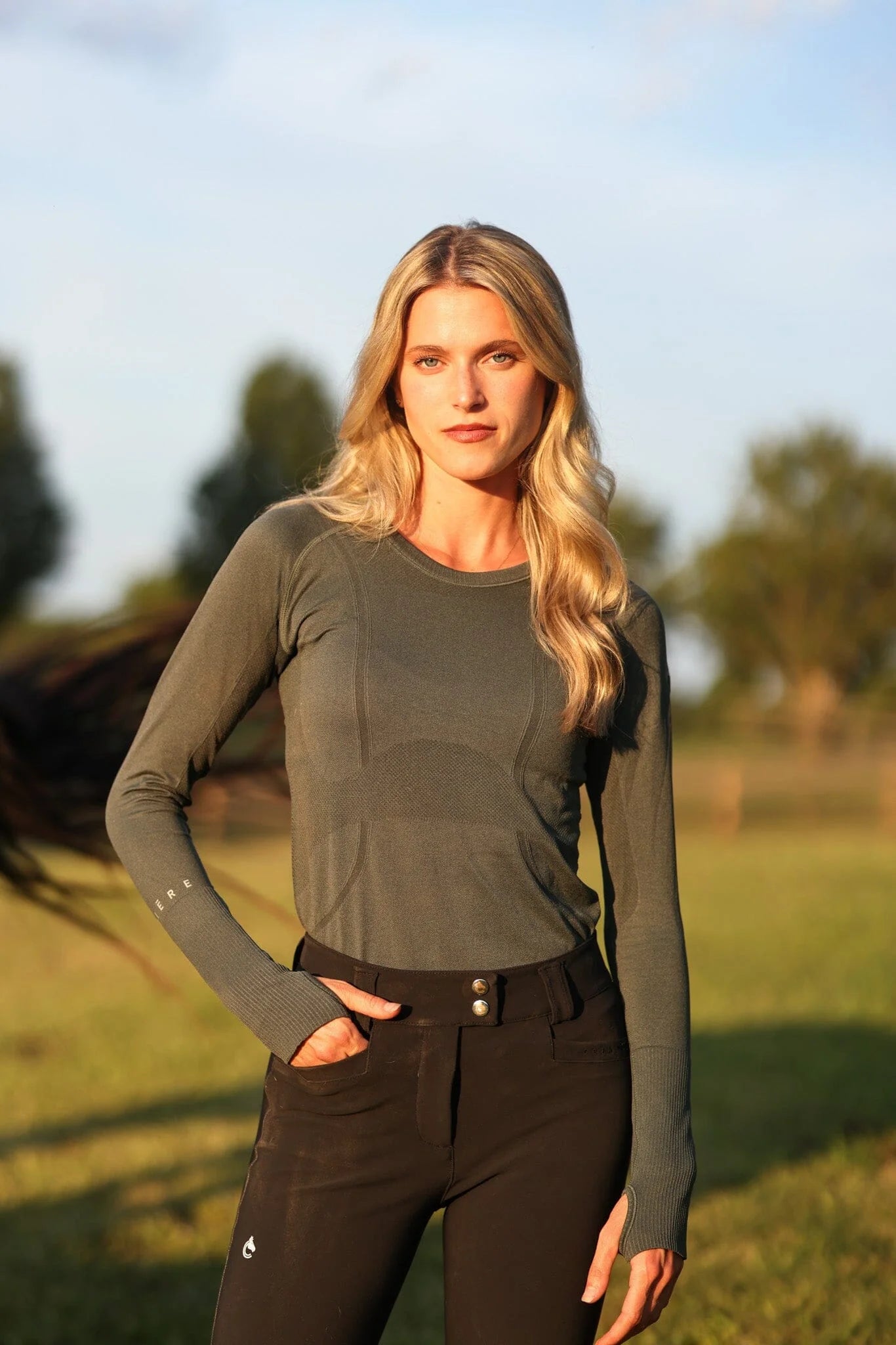 Criniere Seamless Essential Long Sleeve Shirt