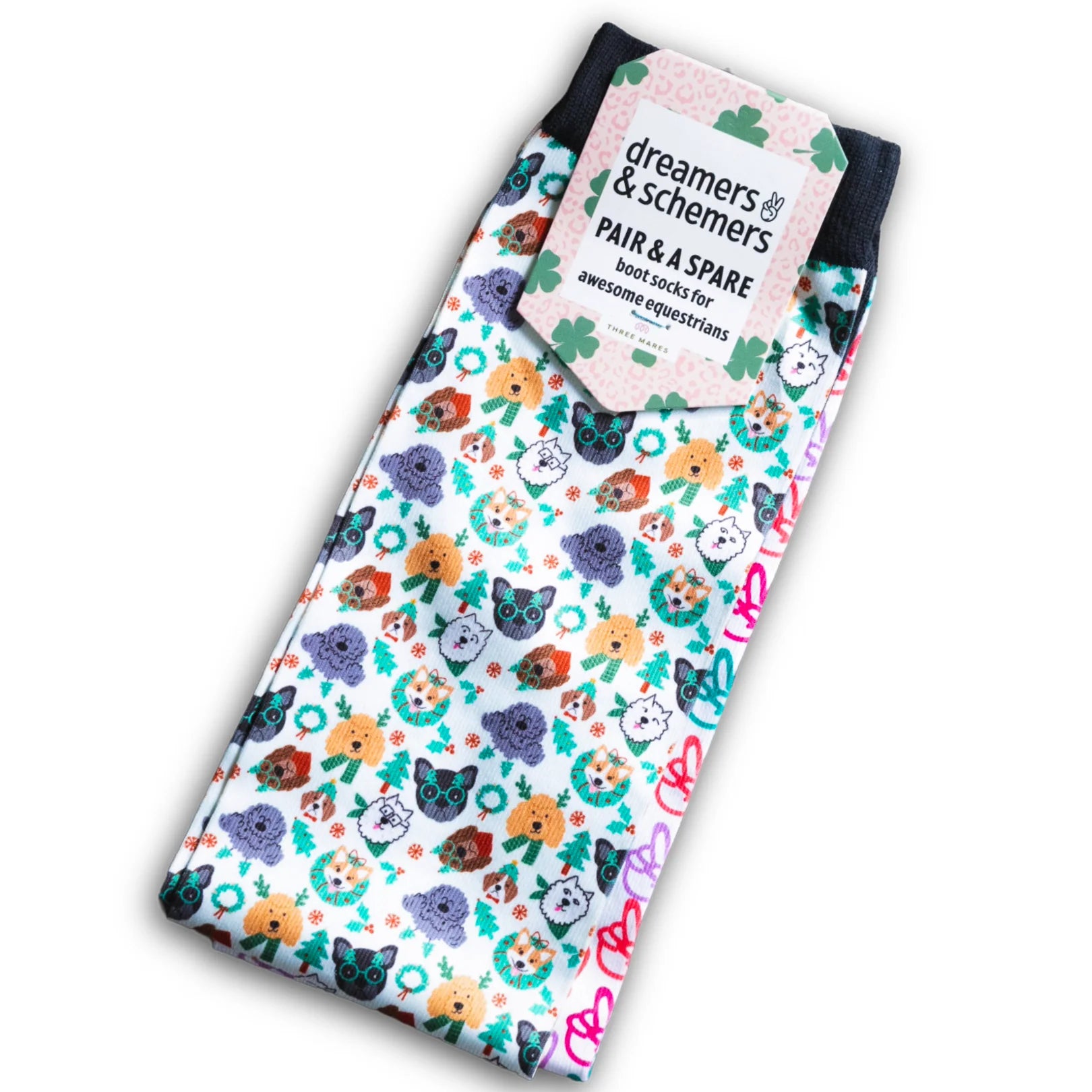 Dreamers & Schemers Youth Boot Socks Pair and Spare