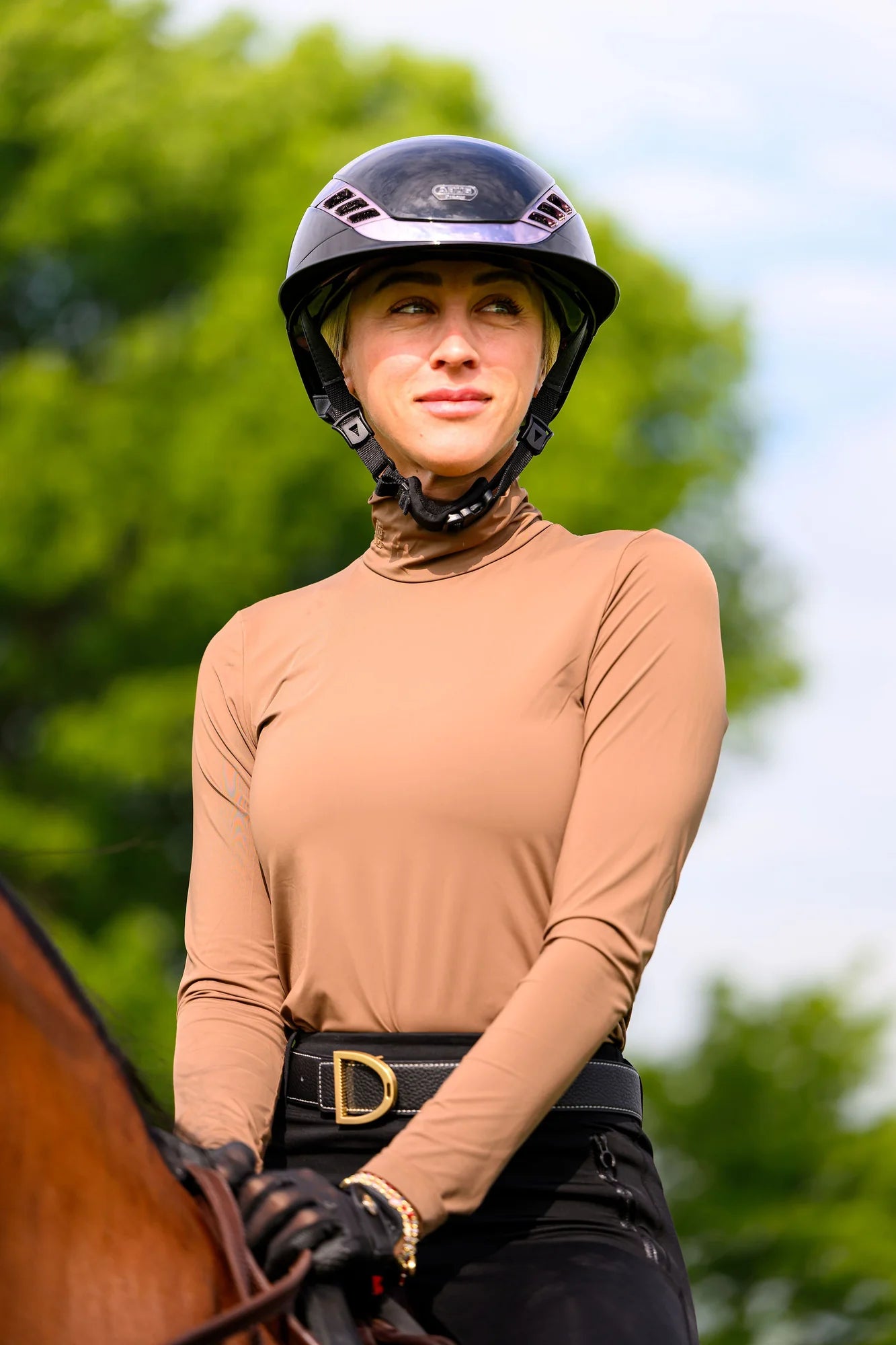 Euphoric Equestrian Otto Long Sleeve Turtleneck