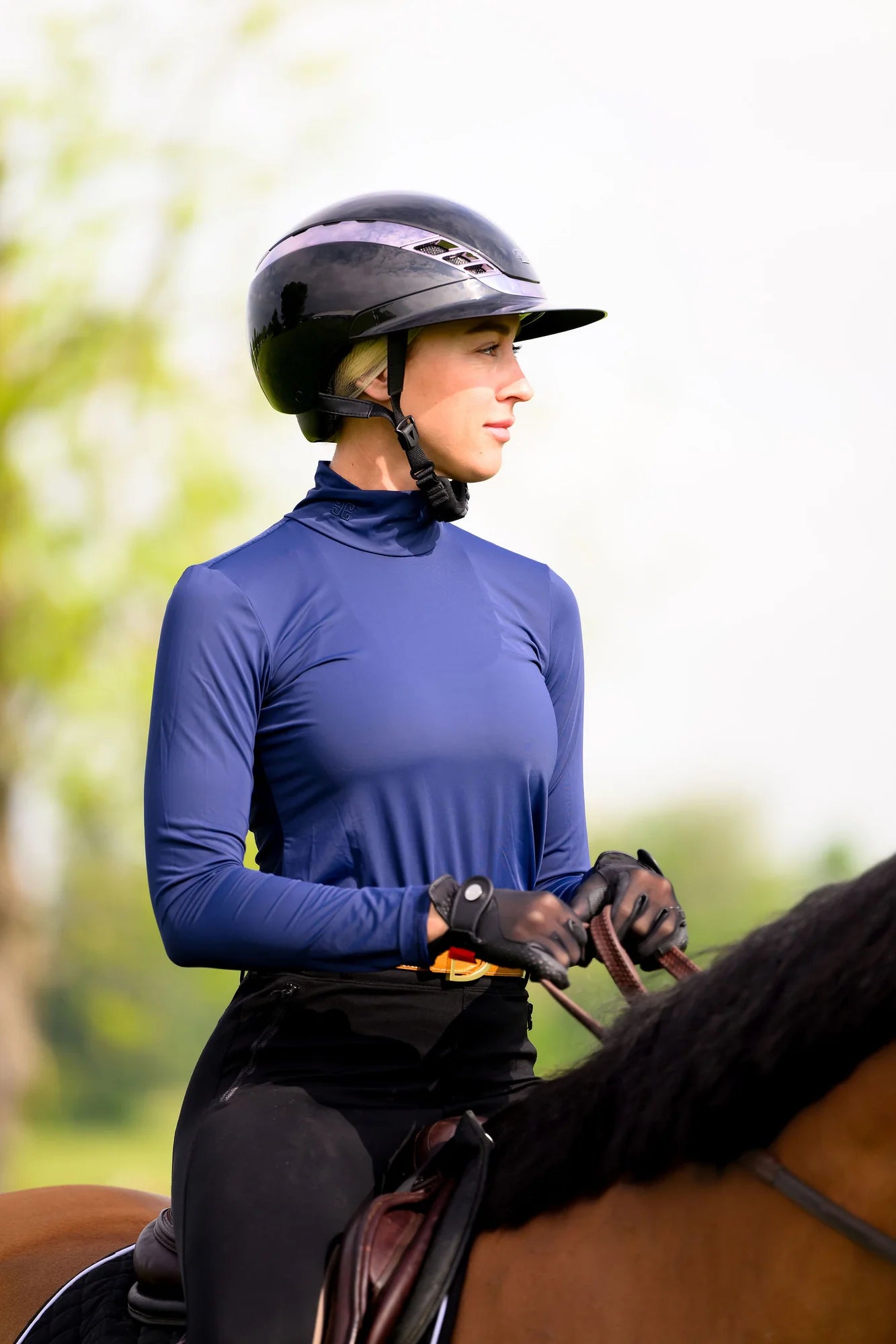 Euphoric Equestrian Otto Long Sleeve Turtleneck