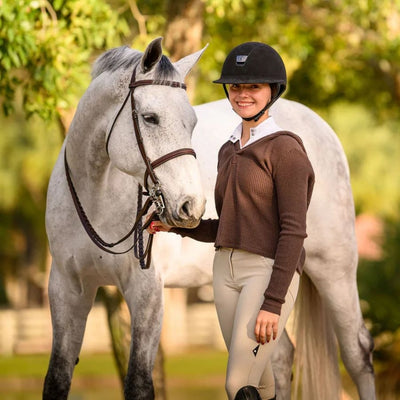 Euphoric Equestrian Cali Waffle Hoodie