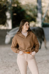 Hannah Childs Charlie Quarter Zip Sweater