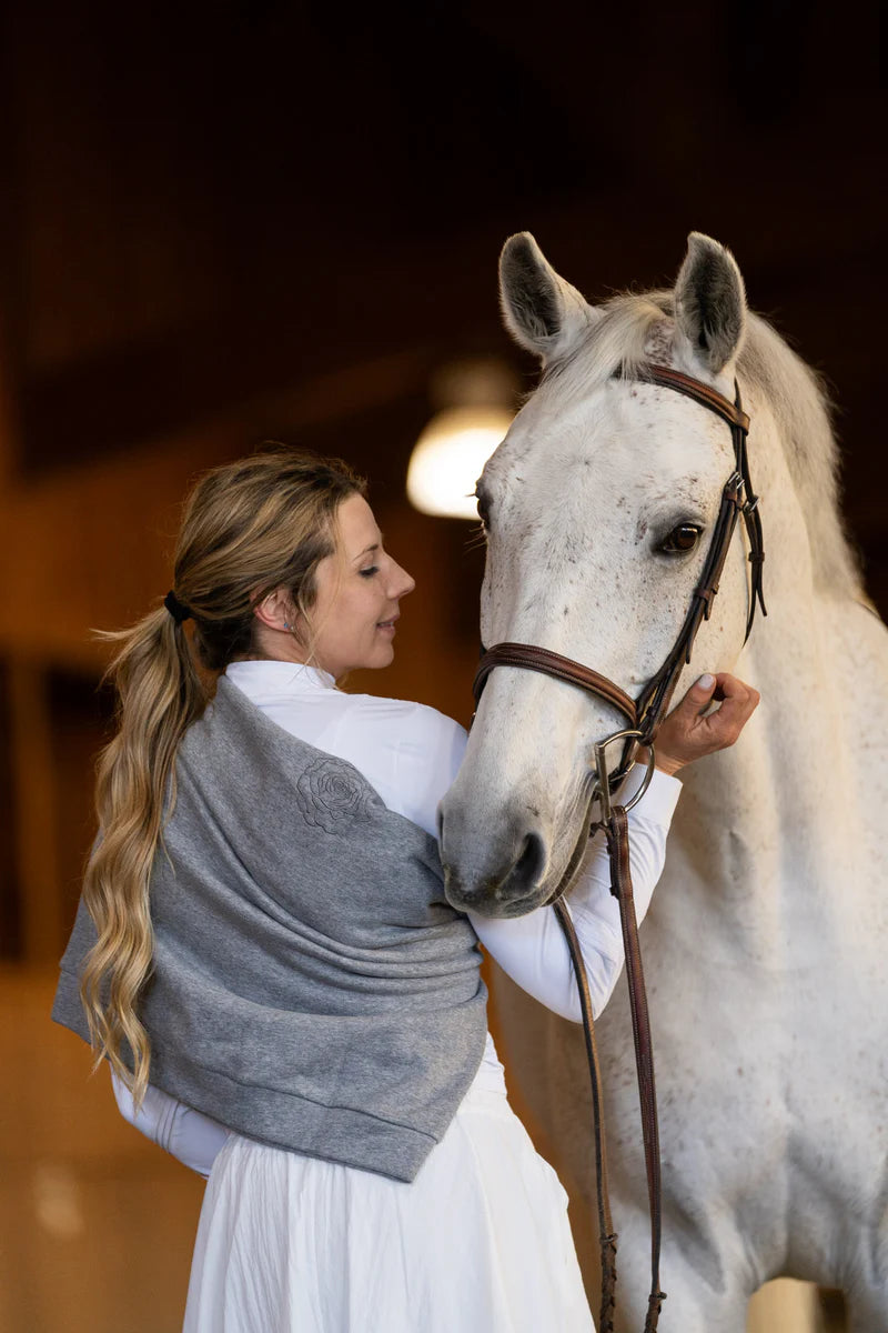 Hannah Childs Charlie Quarter Zip Sweater