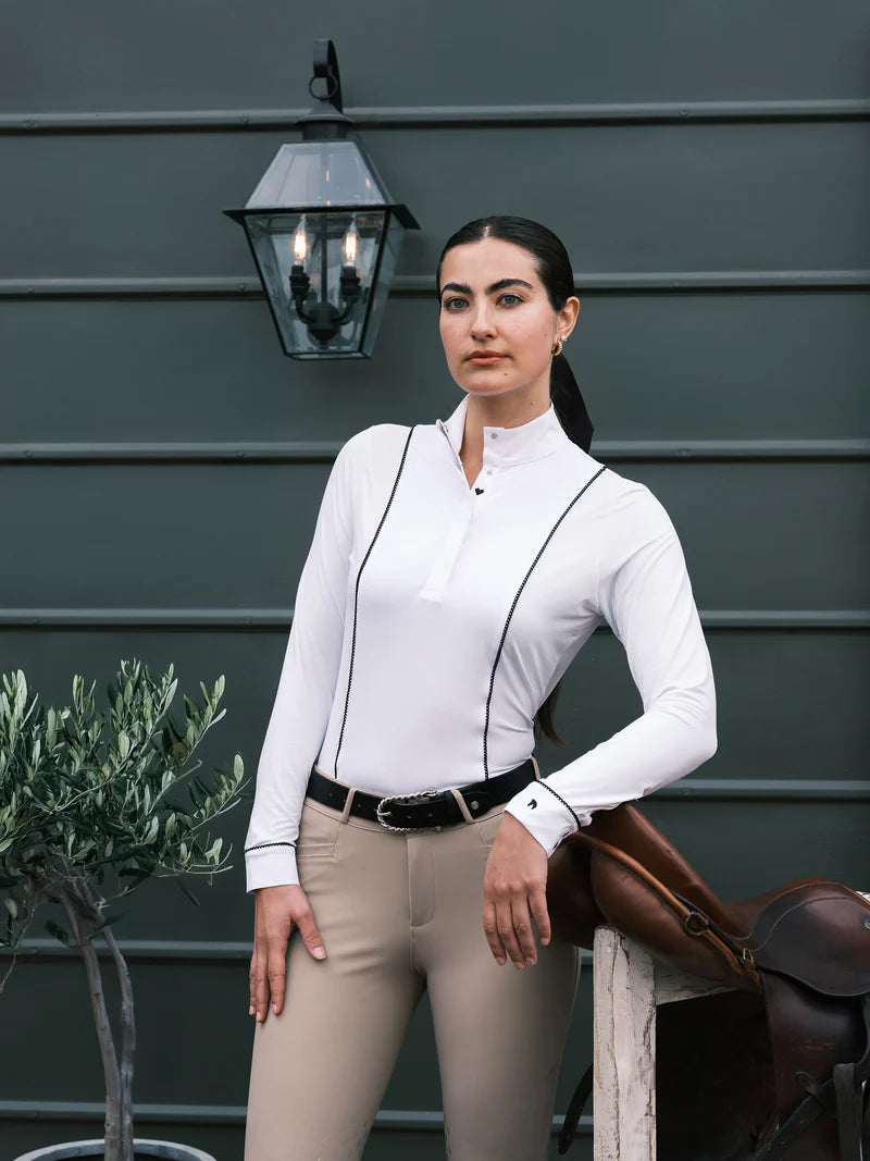 Hannah Childs Constance Heart Horse Show Shirt