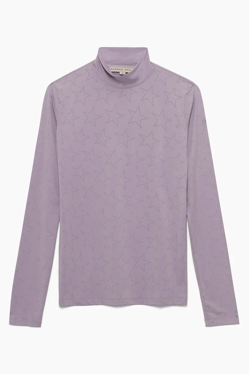 Hannah Childs Farrah Star Turtleneck Training Top