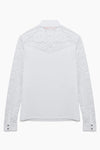Hannah Childs Jaclyn Lace Sleeve Show Shirt
