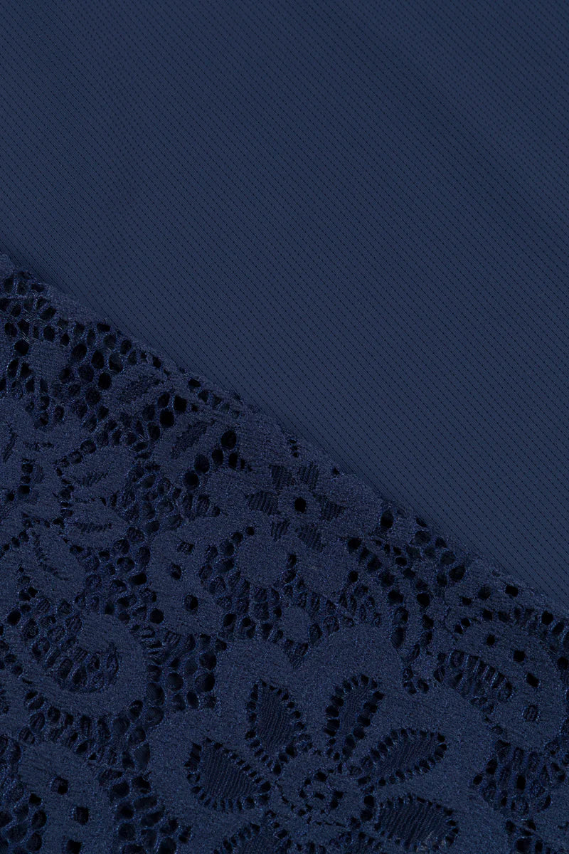 Hannah Childs Luna Lace Sleeve Show Shirt