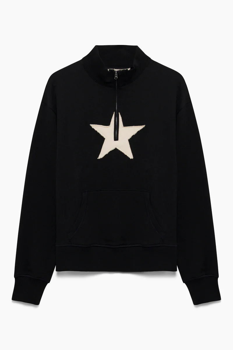Hannah Childs Mari Star Half Zip Sweater