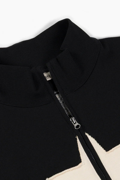 Hannah Childs Mari Star Half Zip Sweater