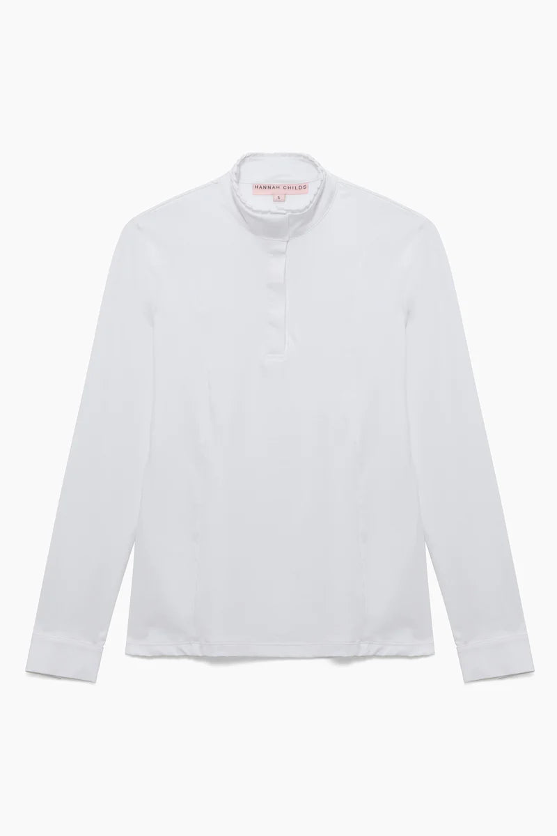 Hannah Childs Shelby Ruffle Show Shirt