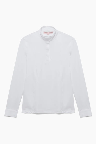 Hannah Childs Shelby Ruffle Show Shirt