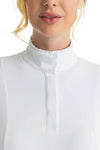 Hannah Childs Shelby Ruffle Show Shirt