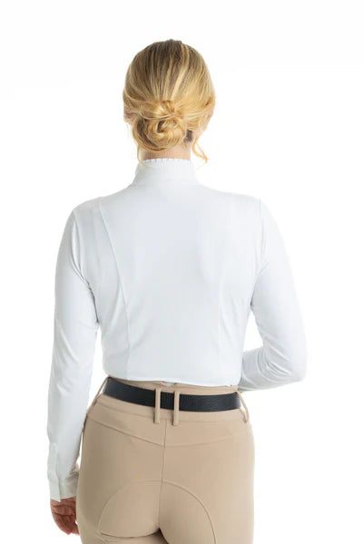 Hannah Childs Shelby Ruffle Show Shirt