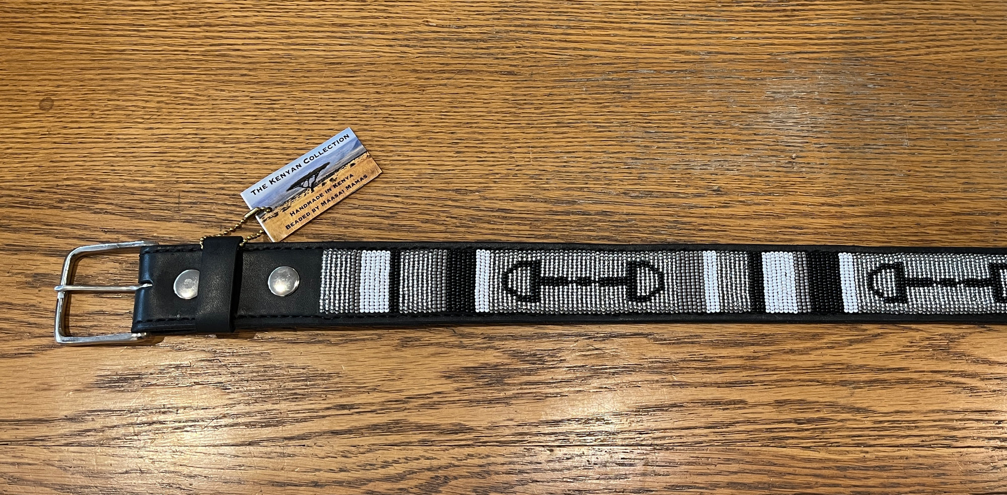 The Kenyan Collection Wide Beaded Belt