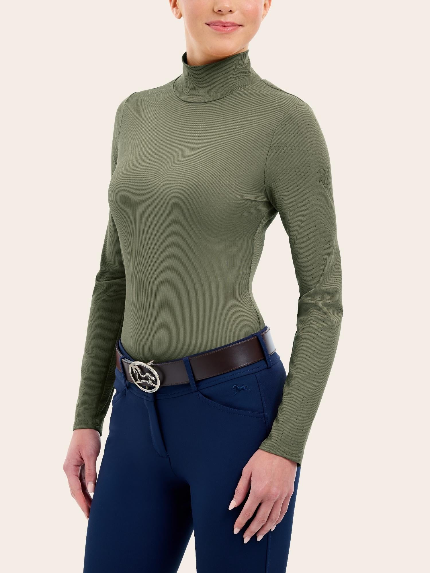 RJ Classics Joelle Mock Neck Shirt