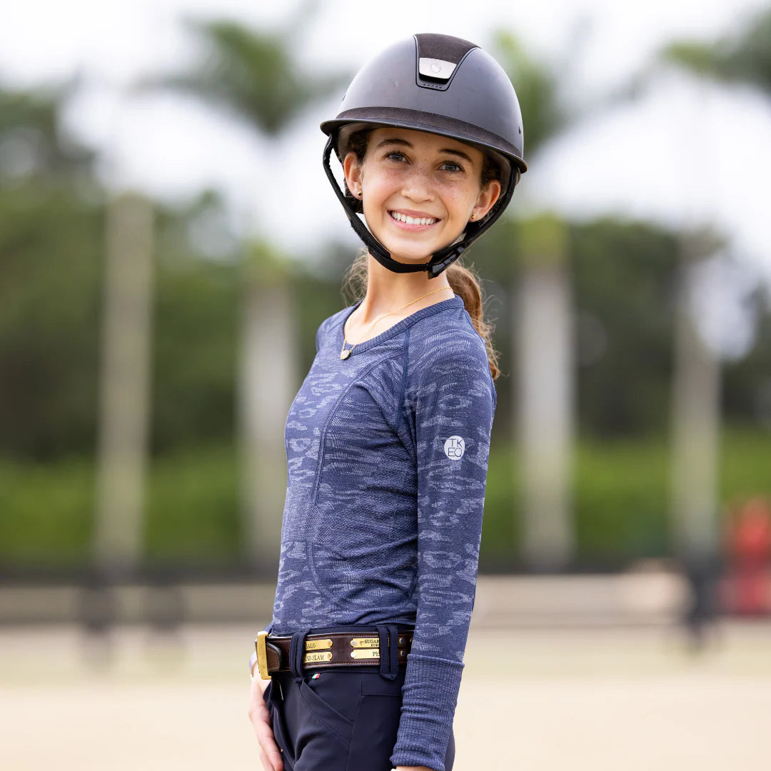 TKEQ Mini Kennedy Long Sleeve Shirt