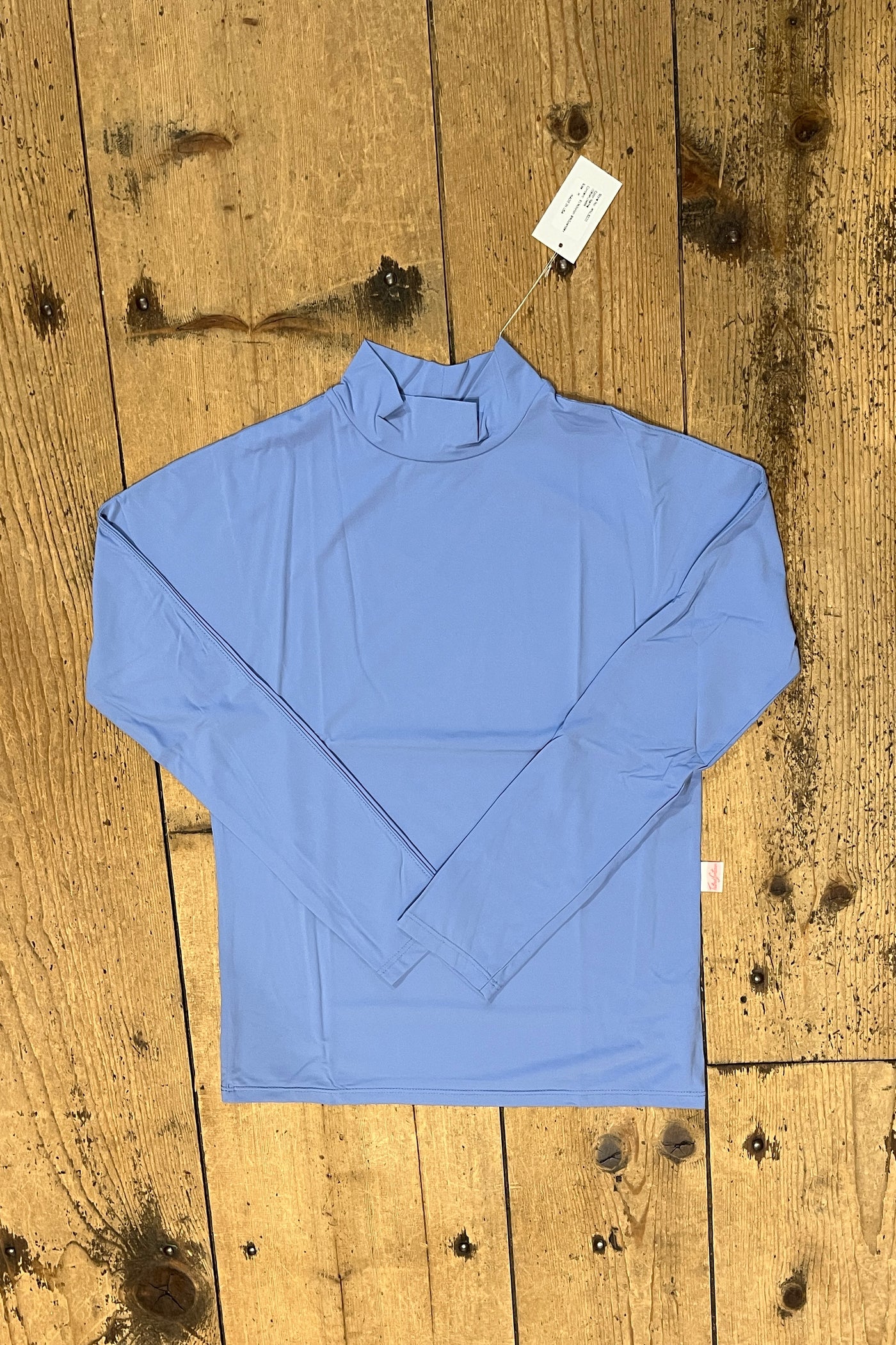 Tailored Sportsman Mock Neck Long Sleeve Shirt