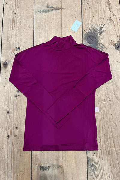 Tailored Sportsman Mock Neck Long Sleeve Shirt