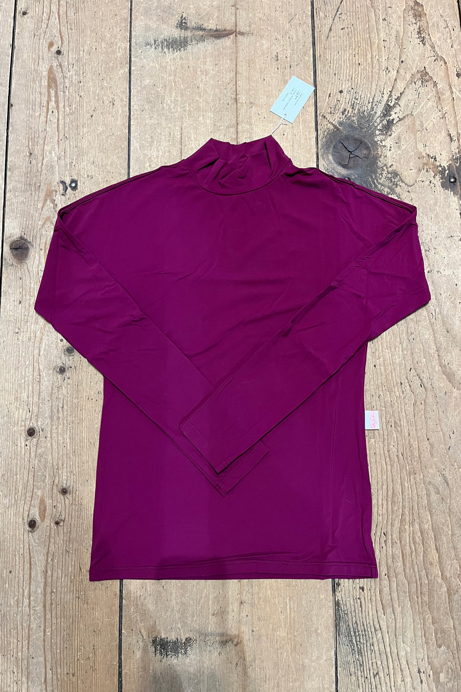 Tailored Sportsman Mock Neck Long Sleeve Shirt