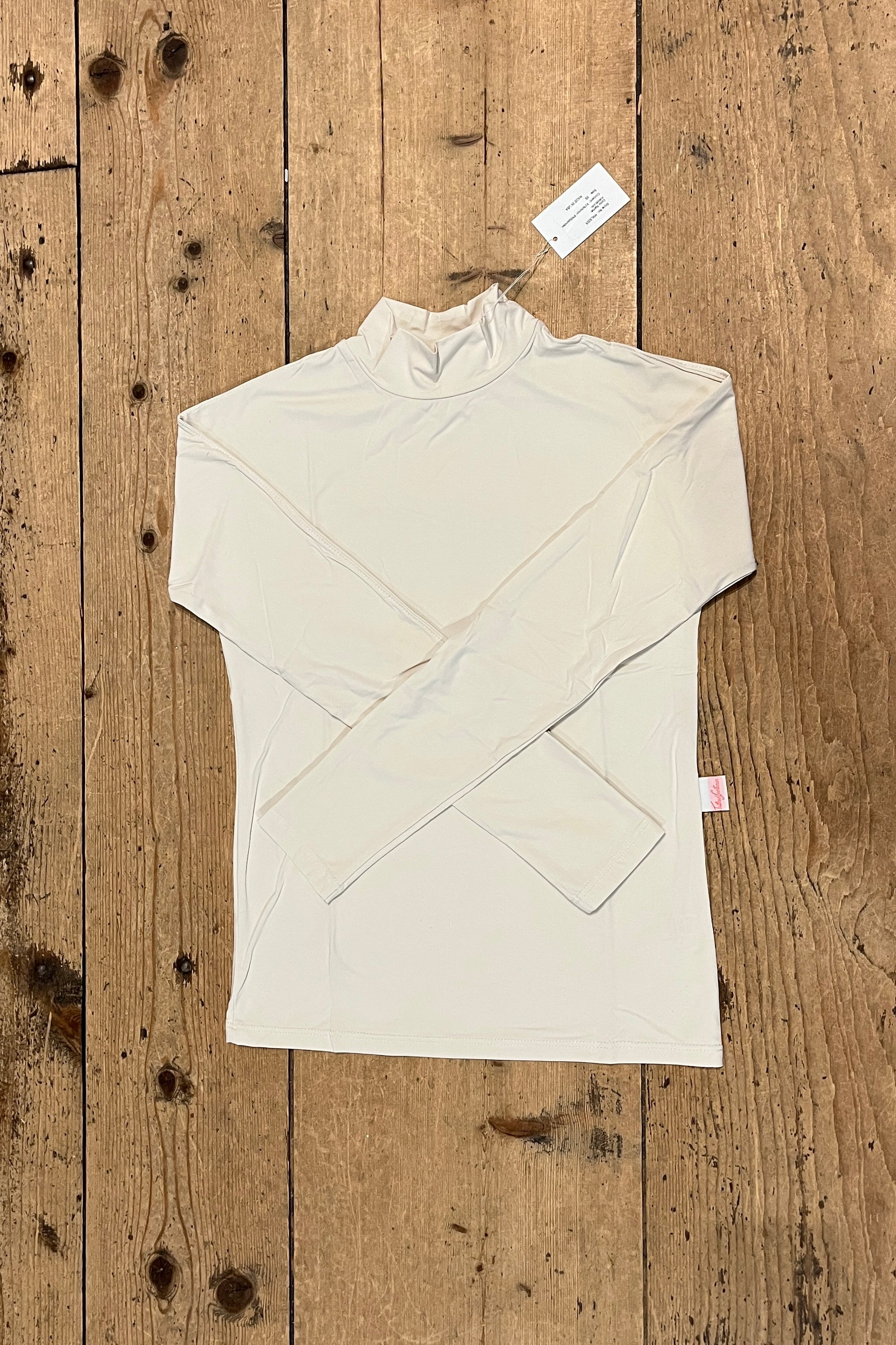 Tailored Sportsman Mock Neck Long Sleeve Shirt