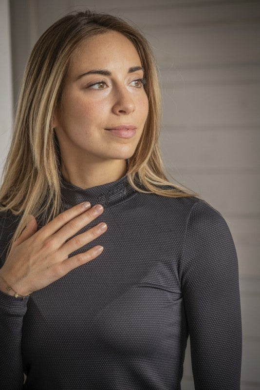 Penelope Tutty Mock Neck Shirt