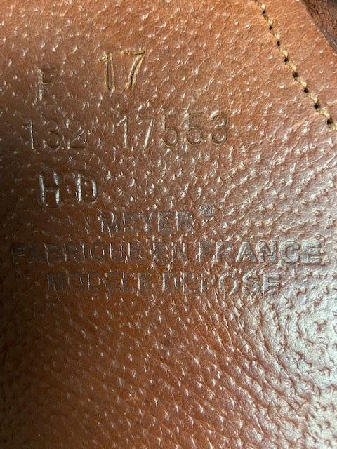 Meyer Close Contact Saddle 17"  (#699)